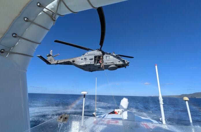 Pantelleria. Esercitazione congiunta tra Marina Militare e Guardia Costiera