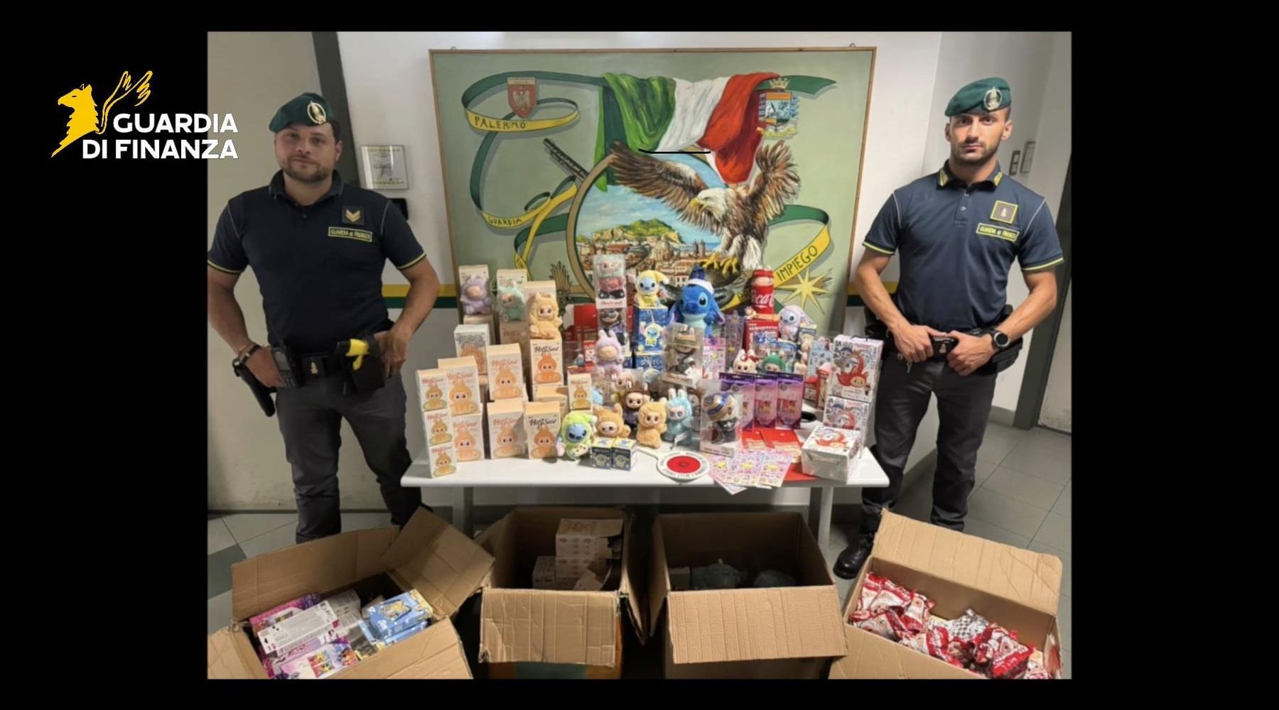 Labubu-mania contraffatta: sequestrati 10.000 peluche Pop Mart falsi a Palermo. Ricavi per 500mila euro