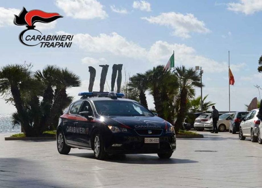 Mazara del Vallo: arrestato 41enne tenta la fuga e ferisce un carabiniere