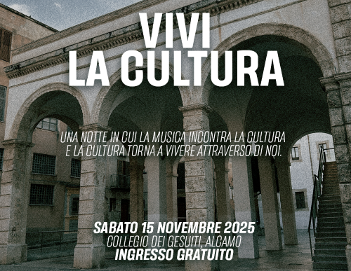 “No Extinction Culture”: sabato 15 novembre l’evento culturale ad Alcamo