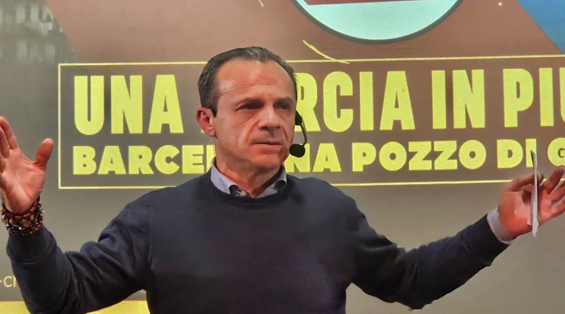 Il tour “Governo di Liberazione” di Cateno De Luca fa tappa nel Trapanese