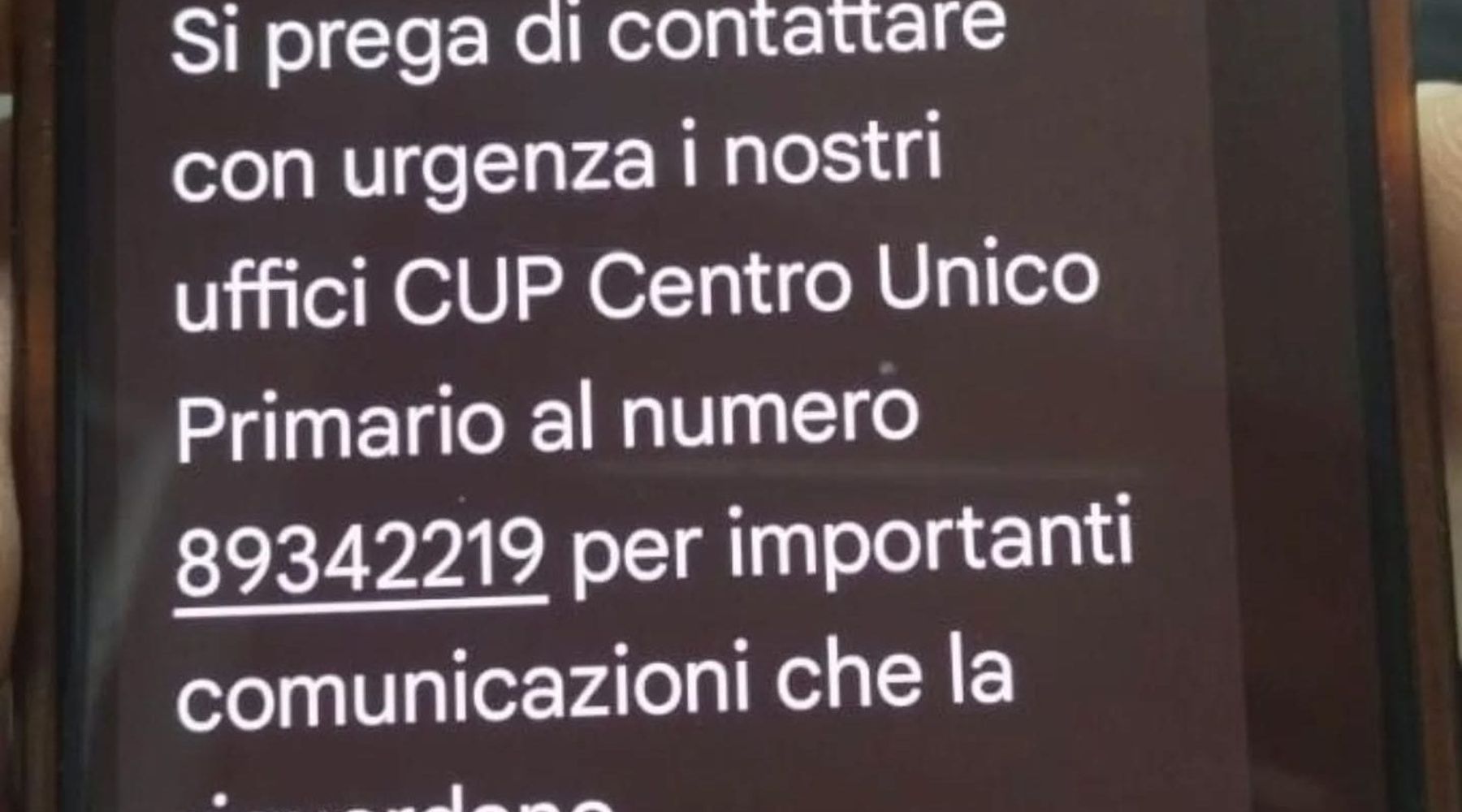 Falsi messaggi dal CUP Asp Trapani: allarme truffa a pagamento via SMS, non richiamate