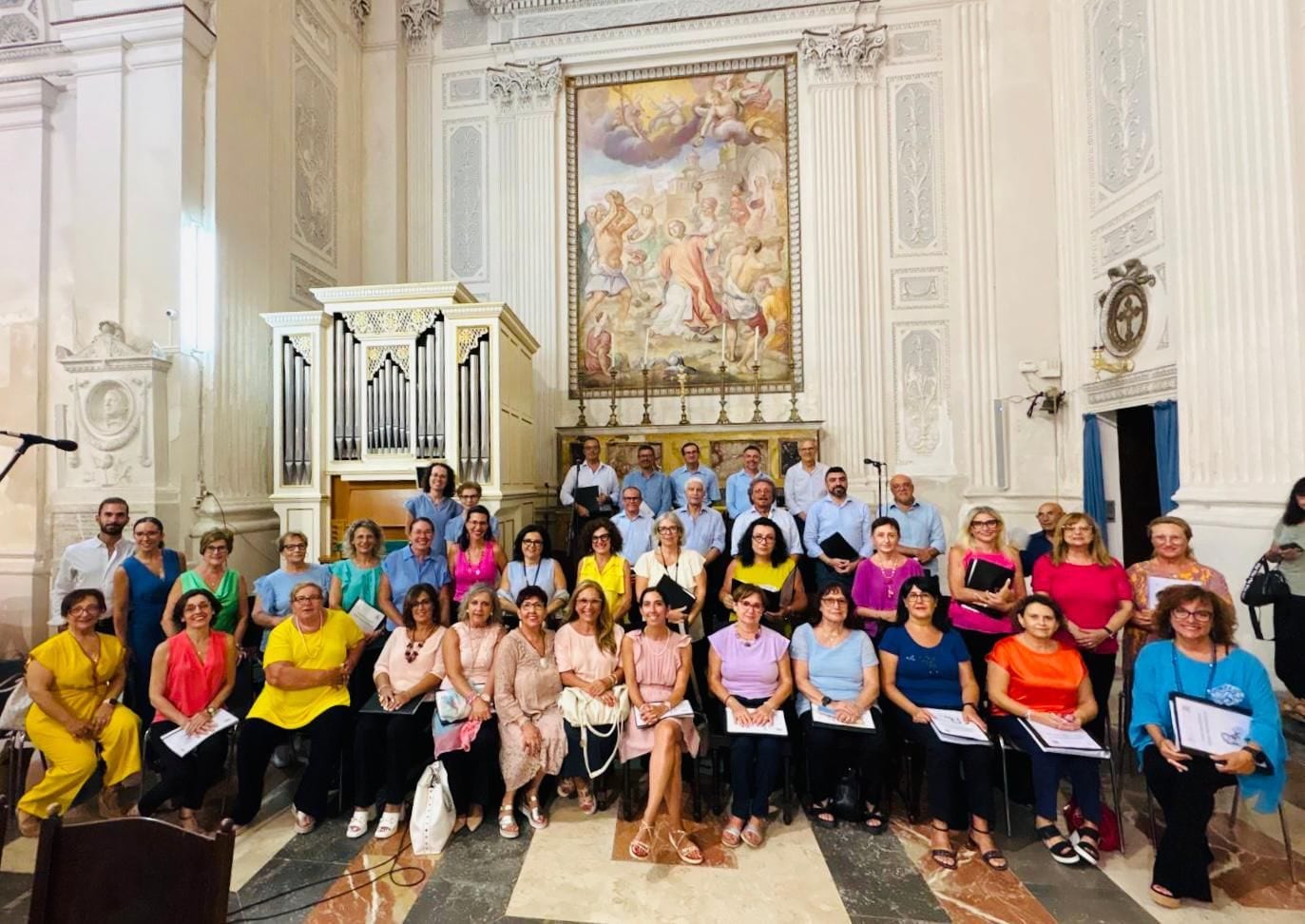 Il coro Virgo Drepanensis di Trapani al Giubileo delle corali a Roma con il Papa
