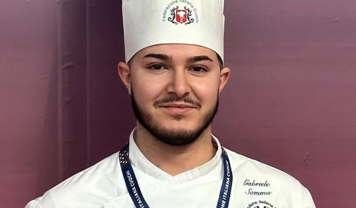 Gabriele Somma di Carini a Barcellona nell’European Young Chef Award 2025