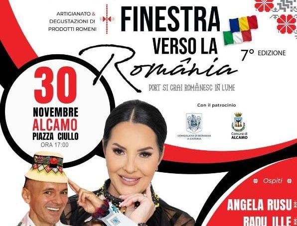 Alcamo. Il 30 novembre la VII edizione dell’evento culturale “Finestra verso la Romania”