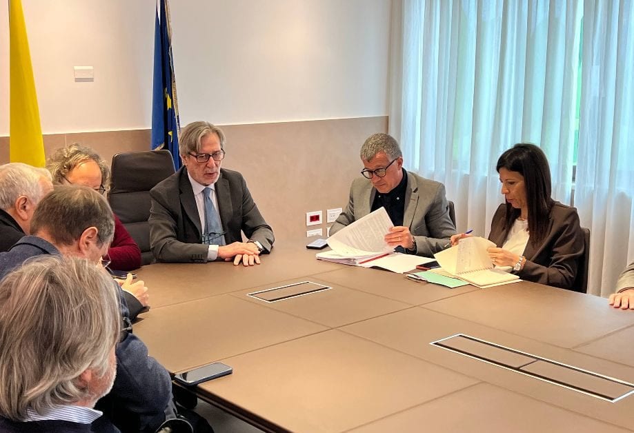 Sanità, delegazione della medicina specialistica convenzionata ricevuta a Palazzo d’Orléans