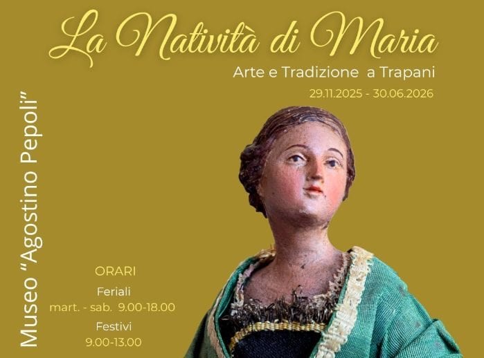 Trapani, al Museo Pepoli apre la mostra “La Natività di Maria”