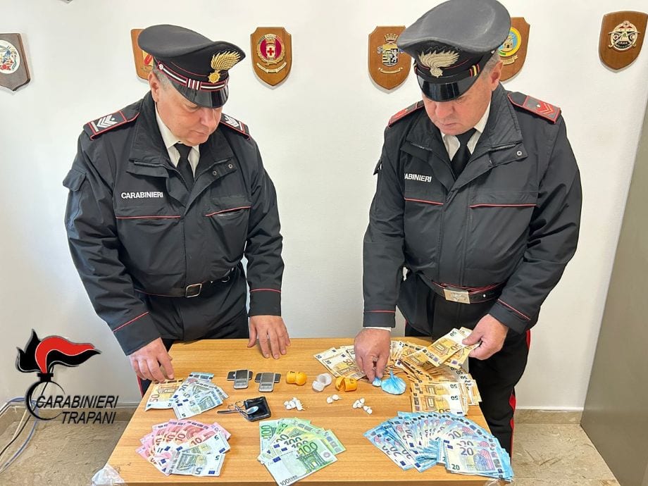 Partanna, arrestato 37enne per detenzione ai fini di spaccio