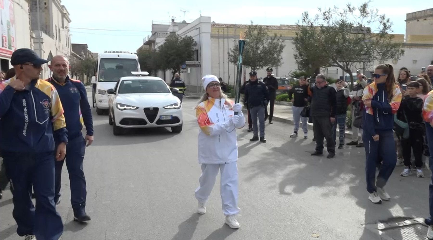 Brigida Canzoneri, prima alcamese, ha portato la fiamma olimpica a Marsala (Intervista)