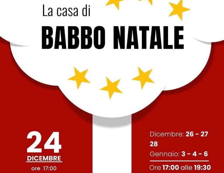 Borgetto. Apre “La Casa di Babbo Natale”: un gesto d’amore in memoria di Elena Lo Baido