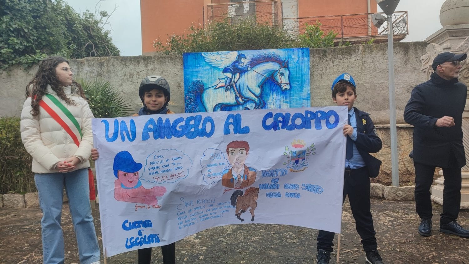 “Un Angelo al Galoppo”: Custonaci onora Di Matteo e intitola un parco all’agente Montalto