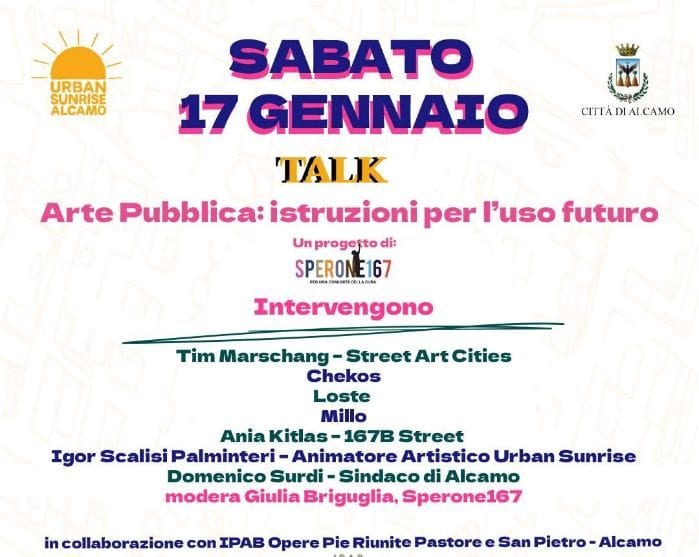 Alcamo. Arte e rigenerazione: Urban Sunrise chiude la fase artistica. Basterà la bellezza contro il degrado?