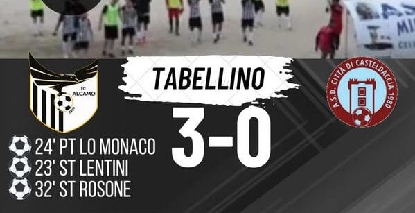 Calcio. L’Alcamo batte 3-0 il Casteldaccia e sale al terzo posto