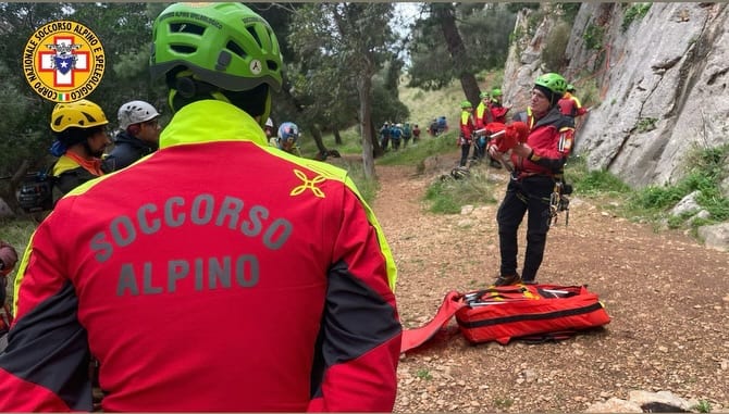 Soccorso alpino, a Monte Pellegrino il primo modulo di formazione per 26 operatori