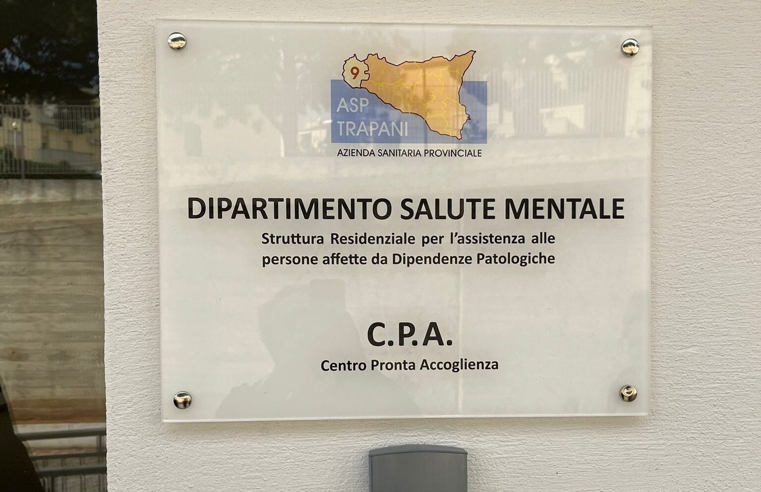 Contro le dipendenze: primo paziente accolto nel centro ad alta soglia di Custonaci