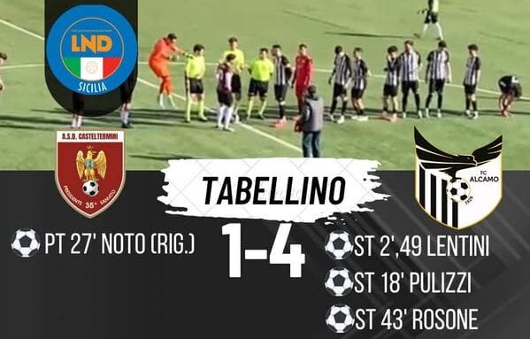 L’Alcamo Calcio travolge il Casteltermini. La Golfobasket batte l’Alpo