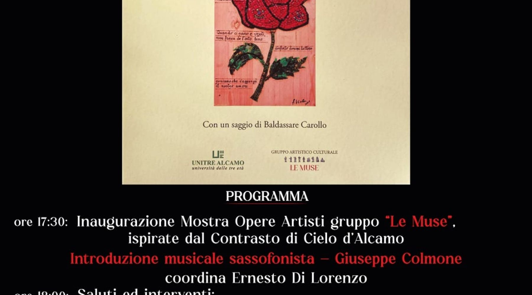Unitre e “Le Muse” celebrano la Rosa Fresca Aulentissima ad Alcamo