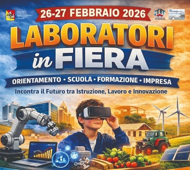 Alcamo, formazione e lavoro si incontrano: al campus del Caruso arriva “Laboratori in Fiera”