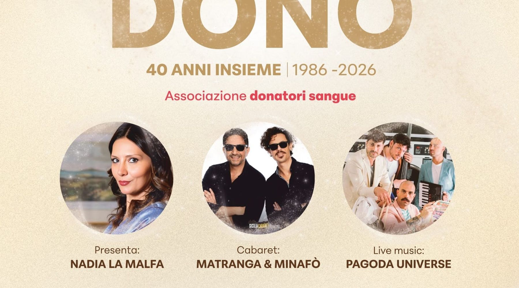 Fidas Alcamo: 40 anni di dono e solidarietà. Sabato grande festa al Teatro Cielo