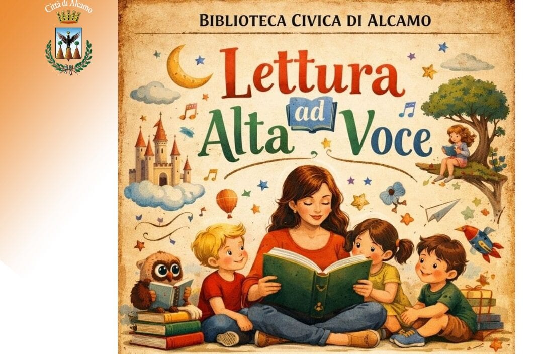 Laboratorio di lettura ad alta voce alla Biblioteca comunale di Alcamo