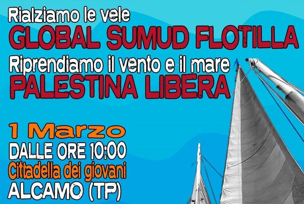 Global Sumud Flotilla, Maria Elena Delia domenica alla Cittadella dei giovani di Alcamo