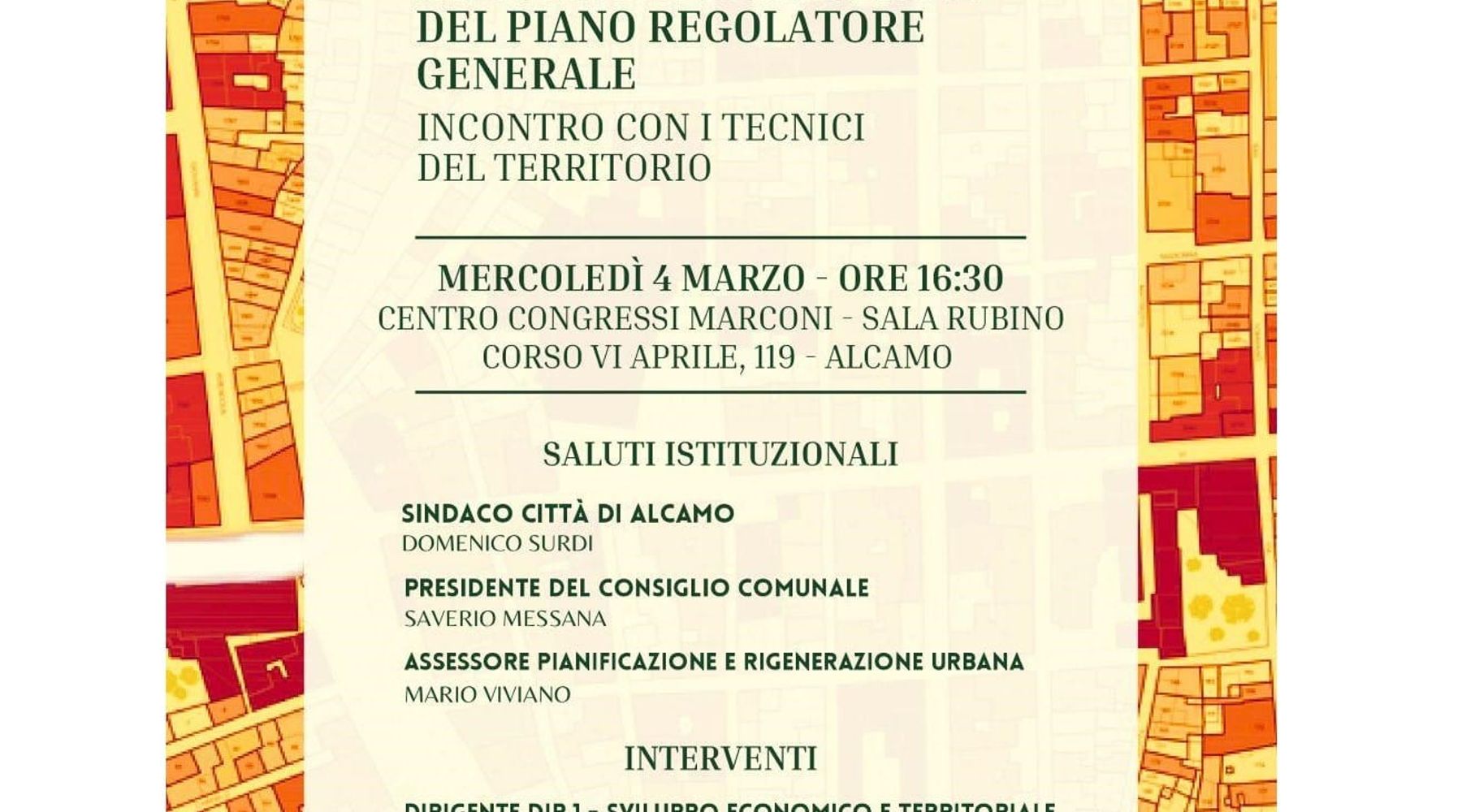 Piano Regolatore Alcamo: tecnici a confronto mentre si annuncia battaglia legale