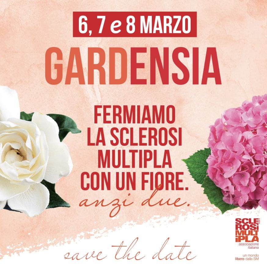 Gardensia torna a Trapani: gardenie e ortensie per sostenere la lotta alla sclerosi multipla