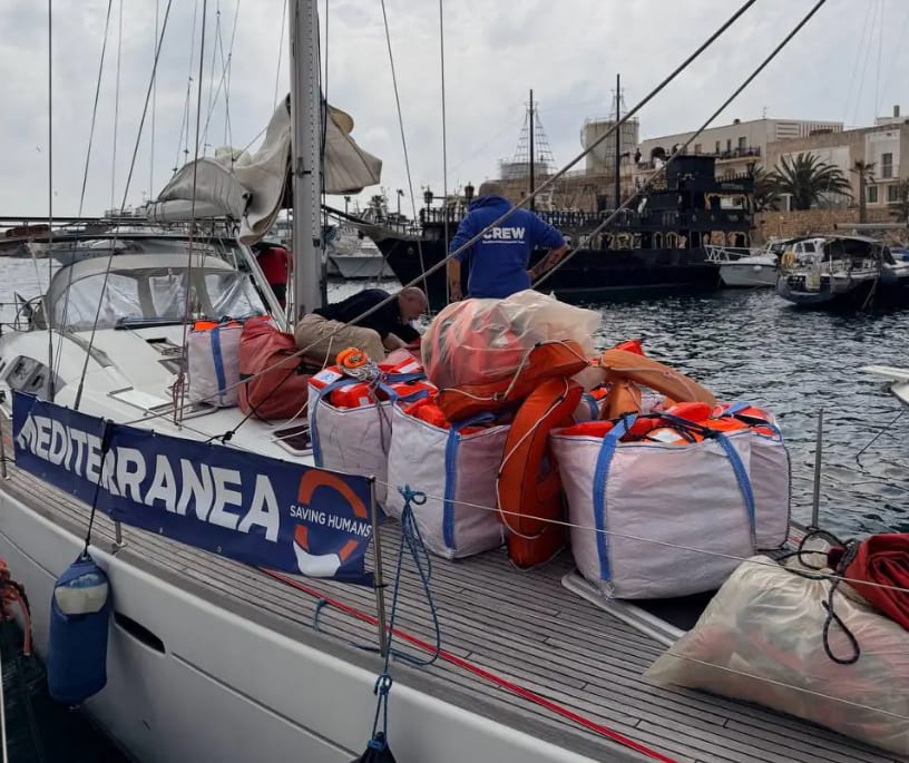 Trapani. La barca a vela Safira salva 40 migranti nel Mediterraneo