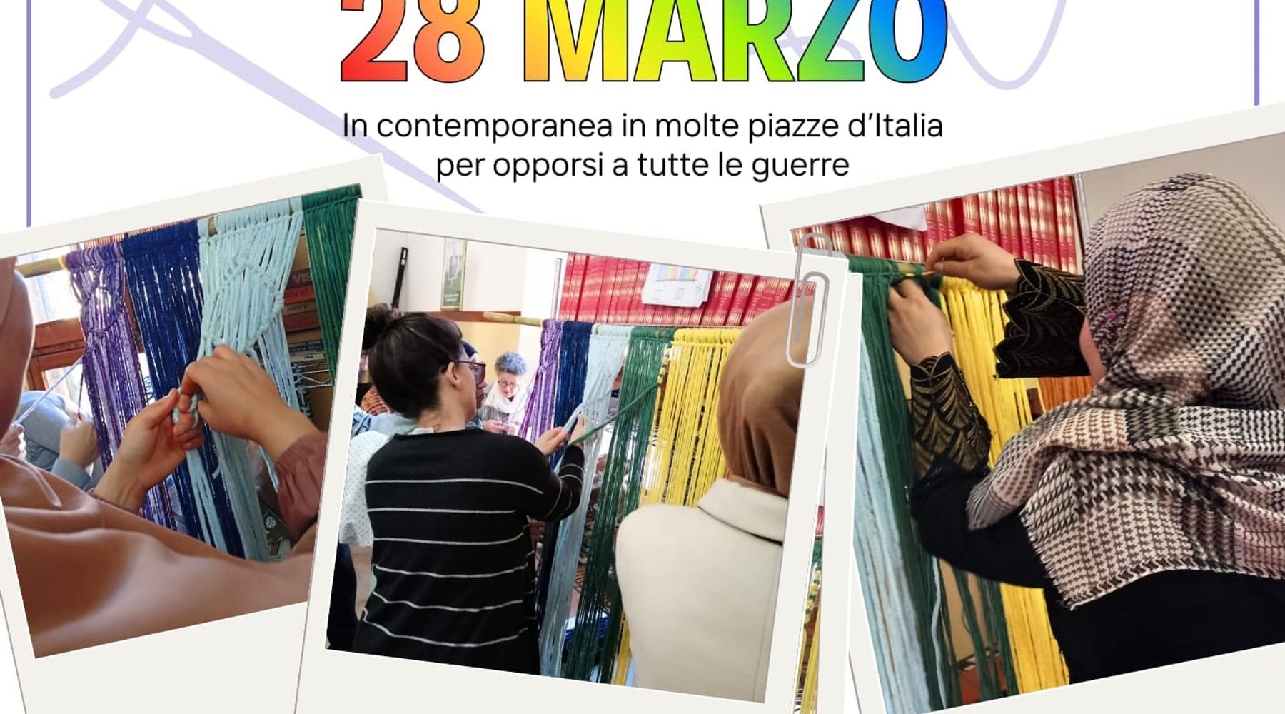 Alcamo tesse la pace: donne in piazza contro guerra e riarmo