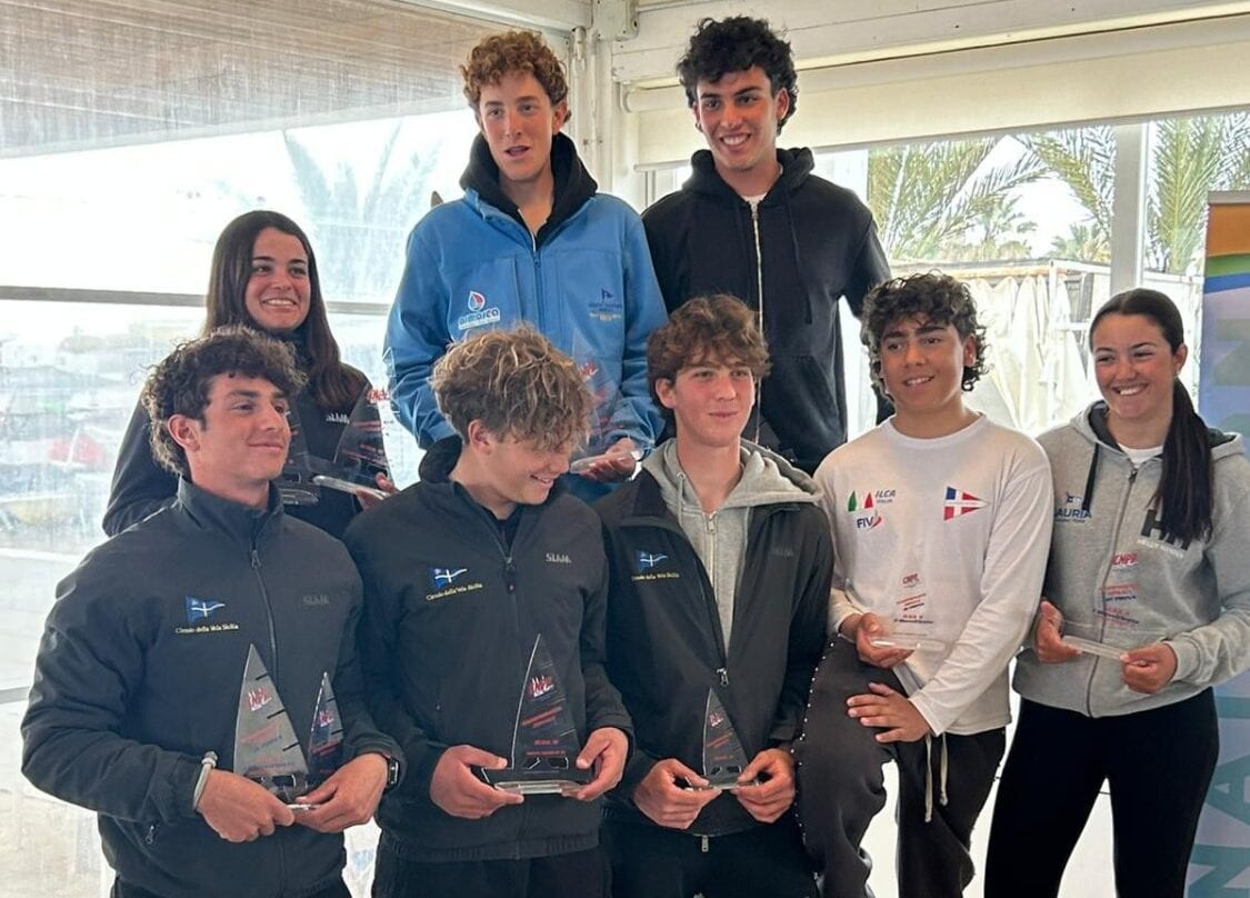 Vela. La Canottieri Marsala sul podio nella 3ª prova del Campionato Zonale ILCA