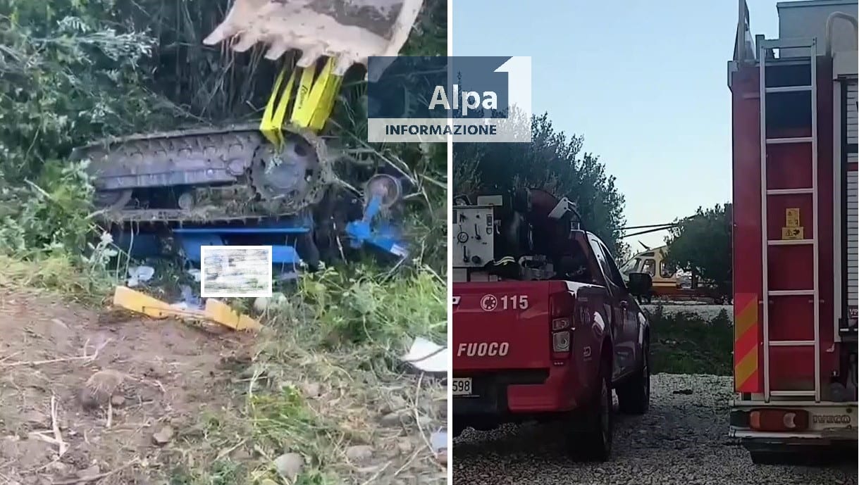 Castellammarese di 21 anni, resta incastrato sotto il trattore. Salvo per miracolo (Aggiornamenti)