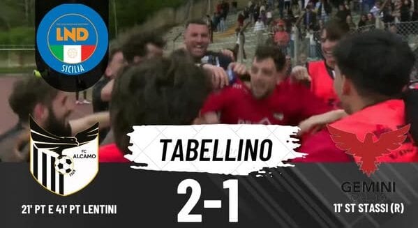 Calcio. L’Alcamo batte 2-1 il Gemini e blinda il secondo posto in classifica