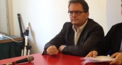 Alcamo-Messaggi intimidatori all'esponente di sinistra Massimo Fundarò: biglietti listati a lutto