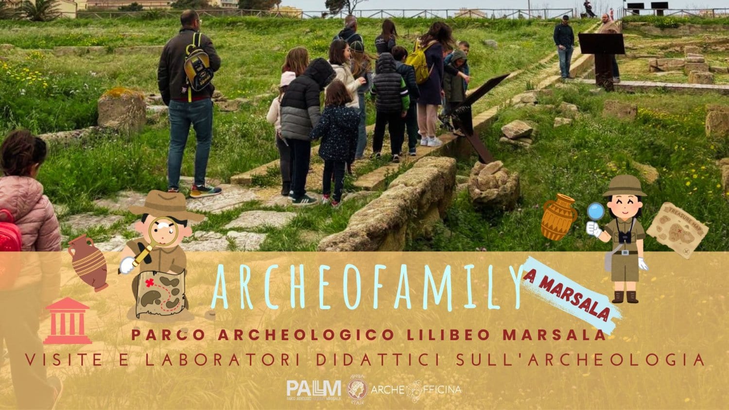 Marsala. Domenica la prima “Caccia al Tesoro Archeologica”, per bambini dai 5 agli 11 anni