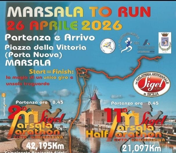 Marsala, torna la maratona: oltre 1.100 iscritti e traffico modificato in città