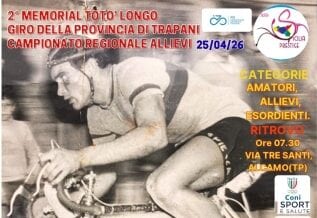 Domani ad Alcamo la seconda edizione del “Memorial Totò Longo”