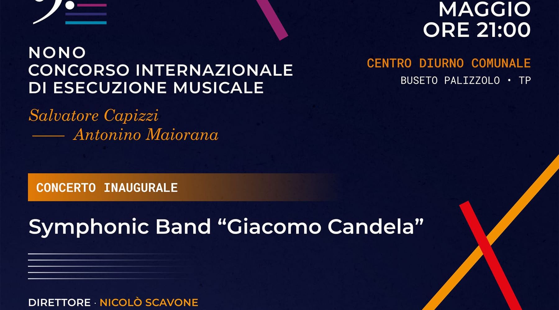 Al via a Buseto la nona edizione del concorso internazionale “Capizzi–Maiorana”