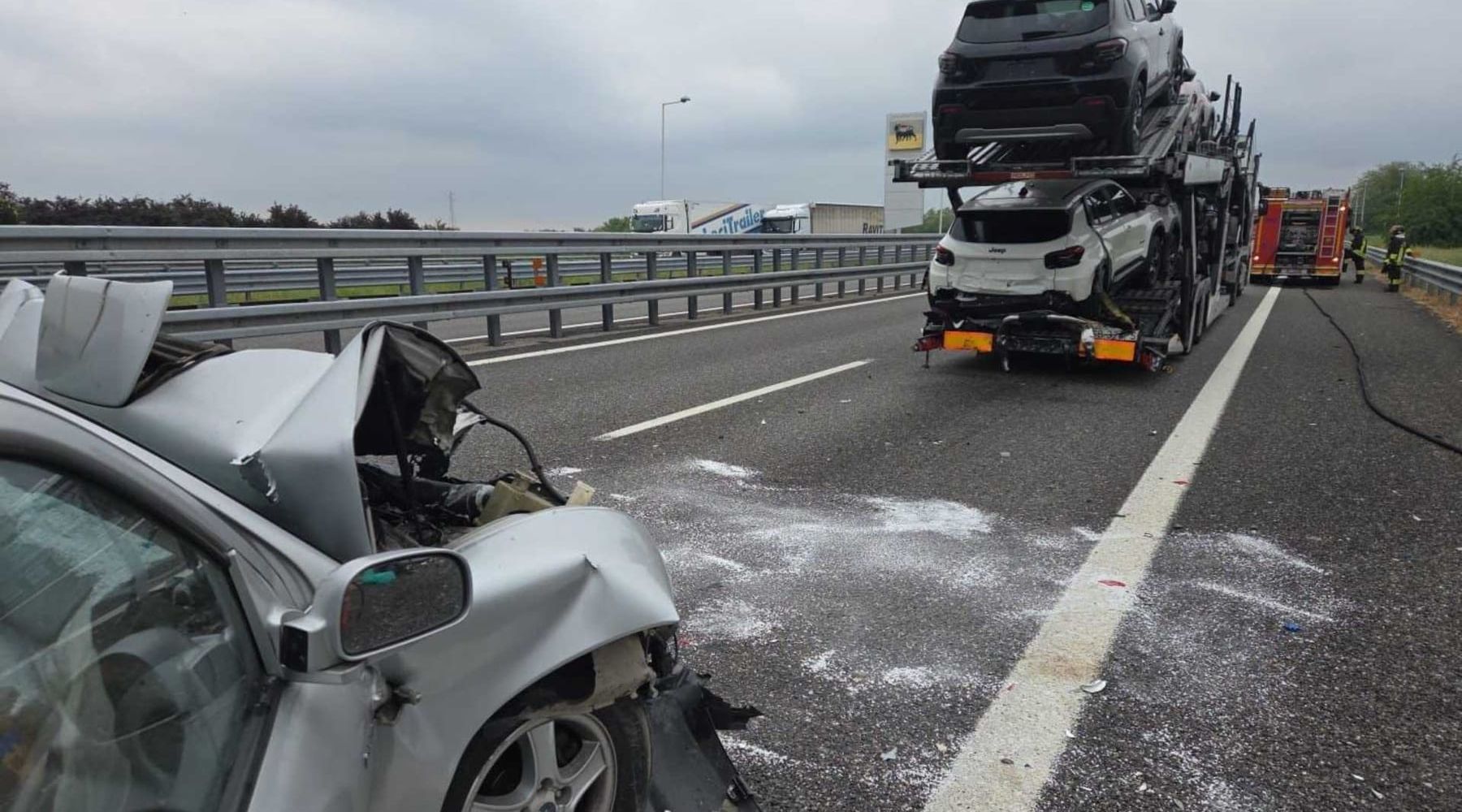 Schianto sull’A21, muore 69enne originario del Trapanese