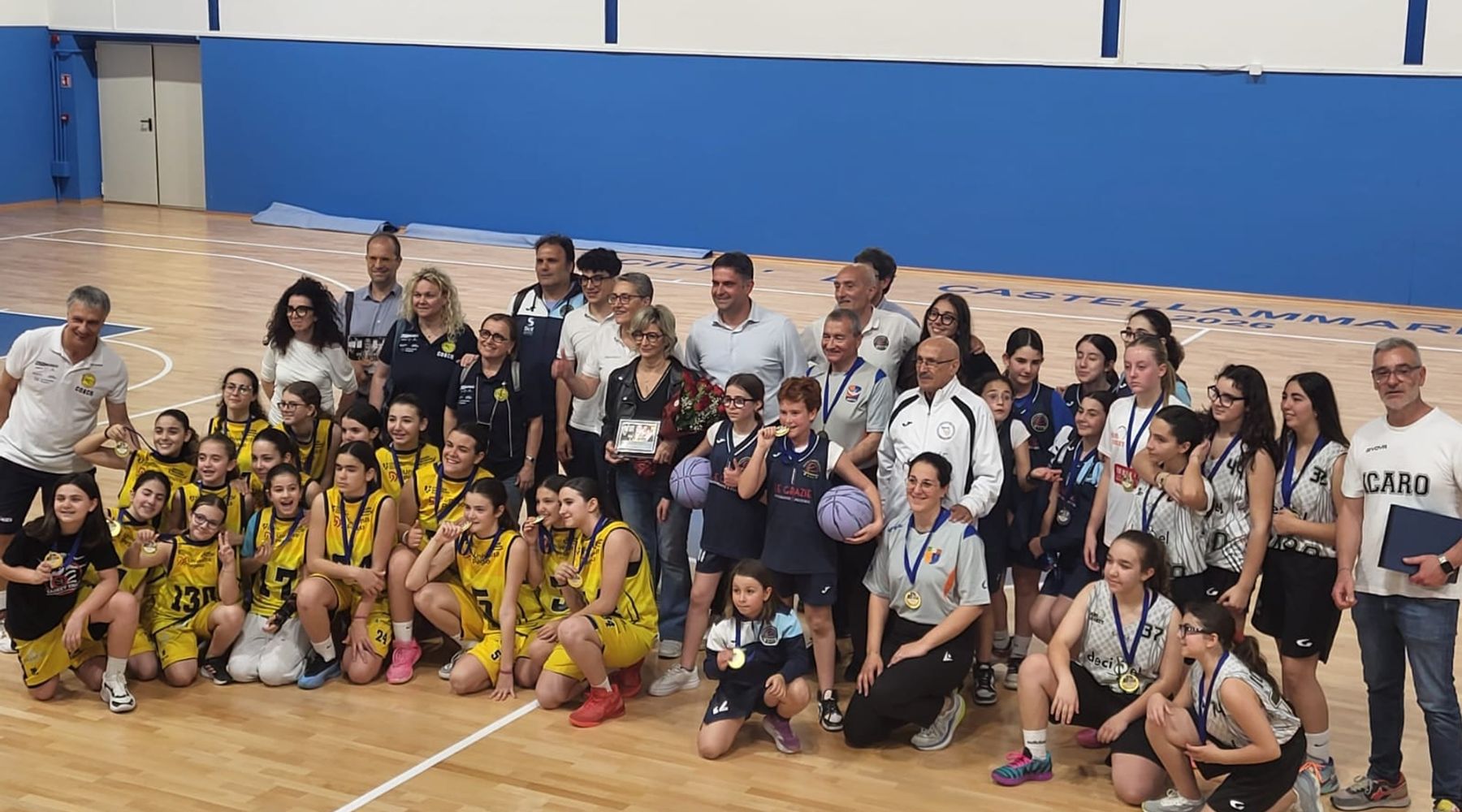 Castellammare del Golfo, emozione e basket al primo Memorial Riccardo Caruso