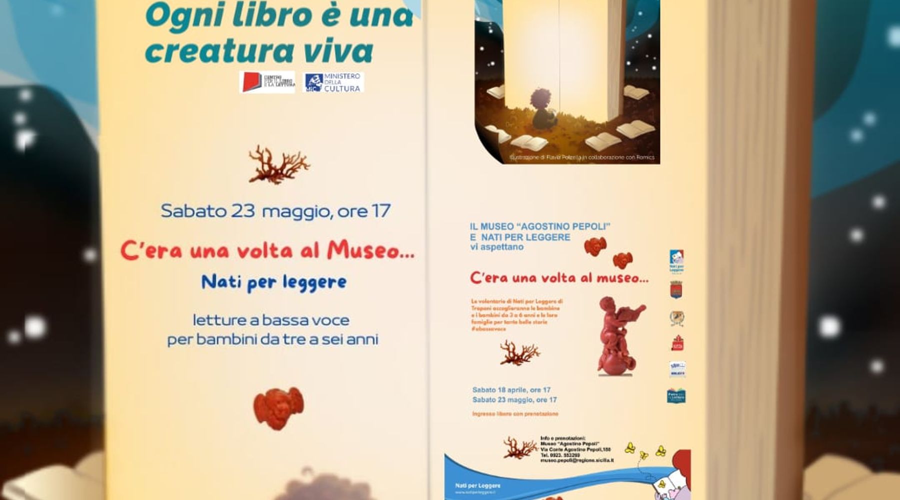 “C’era una volta al Museo”: fiabe e magia per i bambini al Pepoli di Trapani