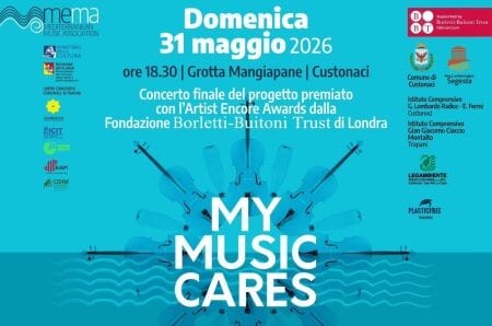 Alessio Pianelli torna con “My Music Cares” nella Grotta Mangiapane di Custonaci