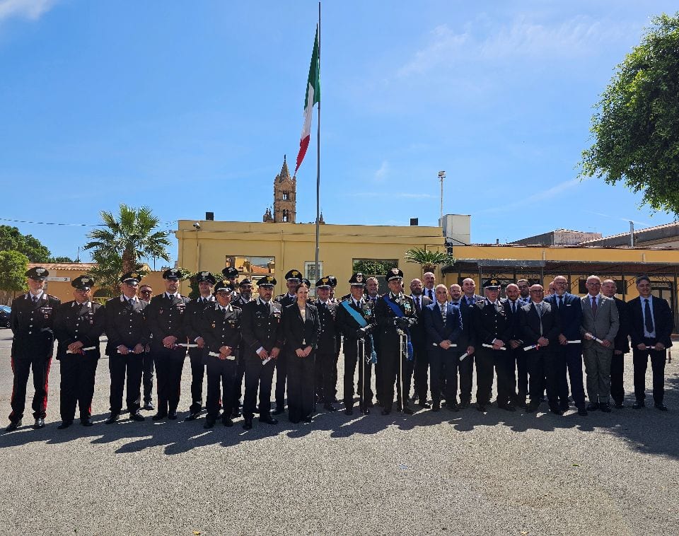 Festa Carabinieri: consegnati 54 encomi a Palermo per i colpi alla criminalità