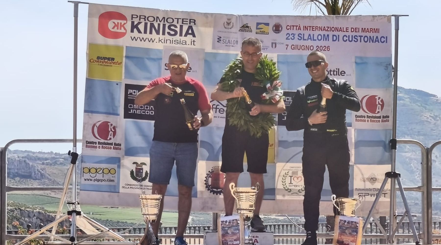 Automobilismo. Giuseppe Virgilio si aggiudica il 23° Slalom “Città dei Marmi – Custonaci”