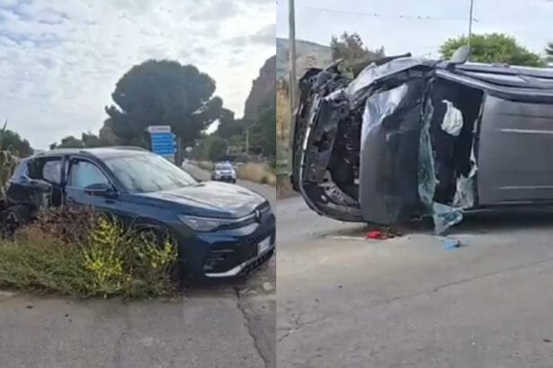 Violento schianto davanti all’ospedale di Partinico, sotto accusa la scarsa visibilità