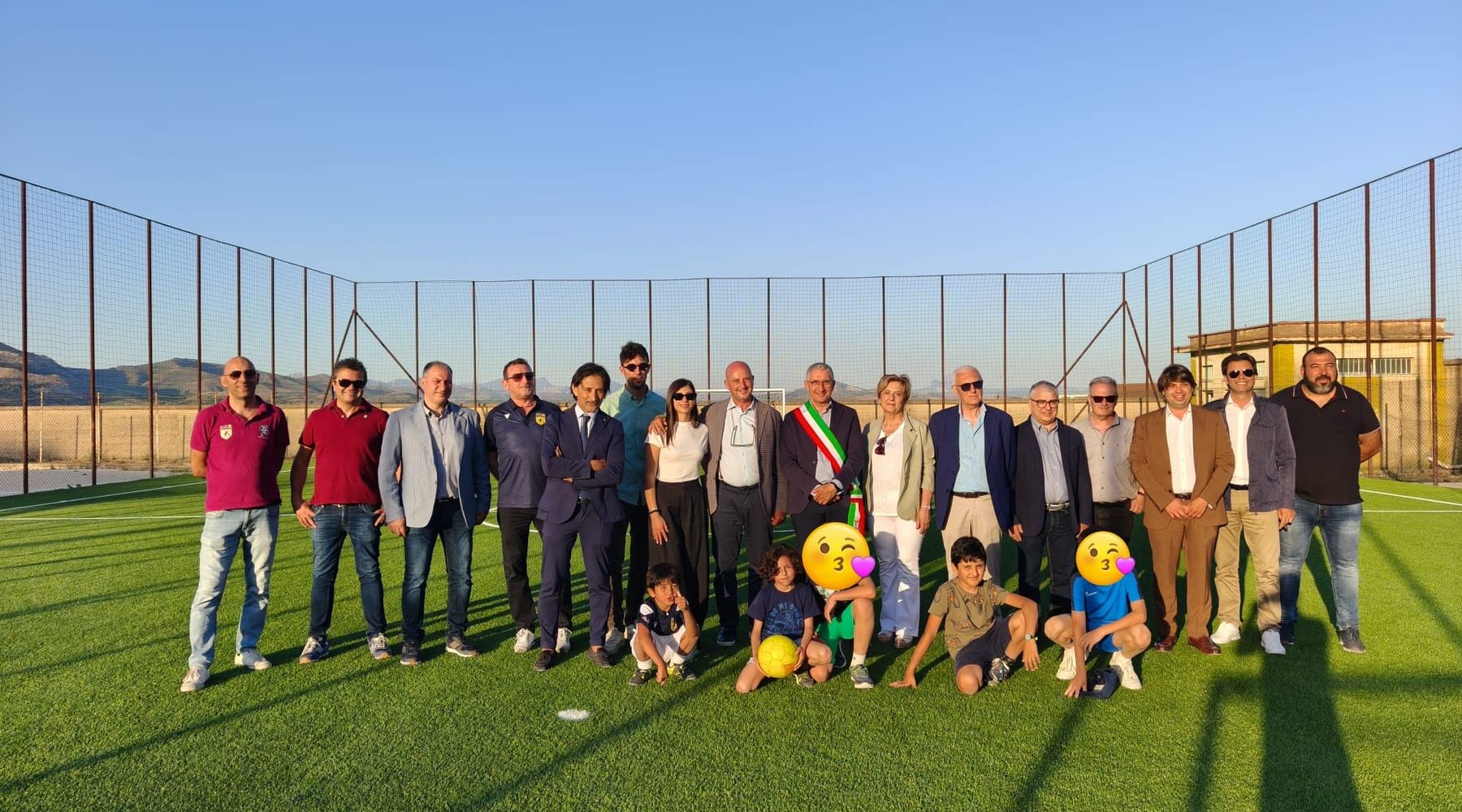 Calatafimi, inaugurato il nuovo campo di calcetto di Sasi: lavori da 50 mila euro