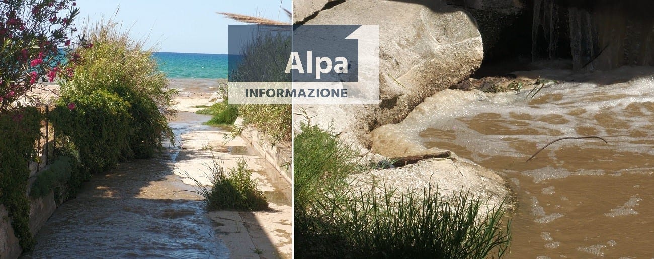 Alcamo. Torrente Canalotto, puntuali le acque torbide ogni giorno a mezzogiorno (VIDEO)