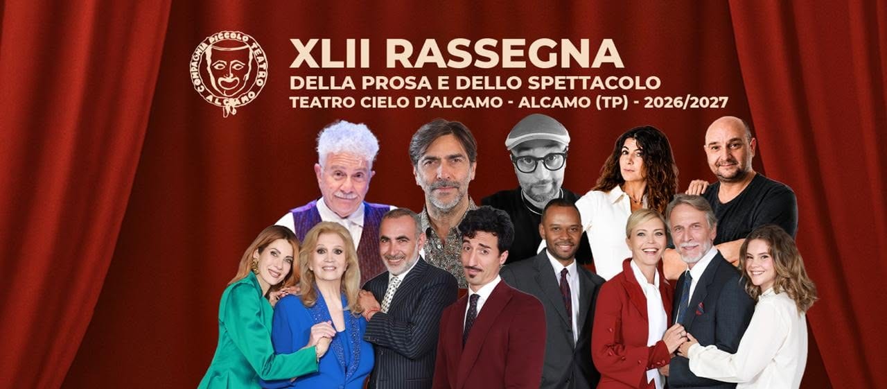 Rassegna della prosa, famosi artisti italiani sul palco del teatro Cielo di Alcamo