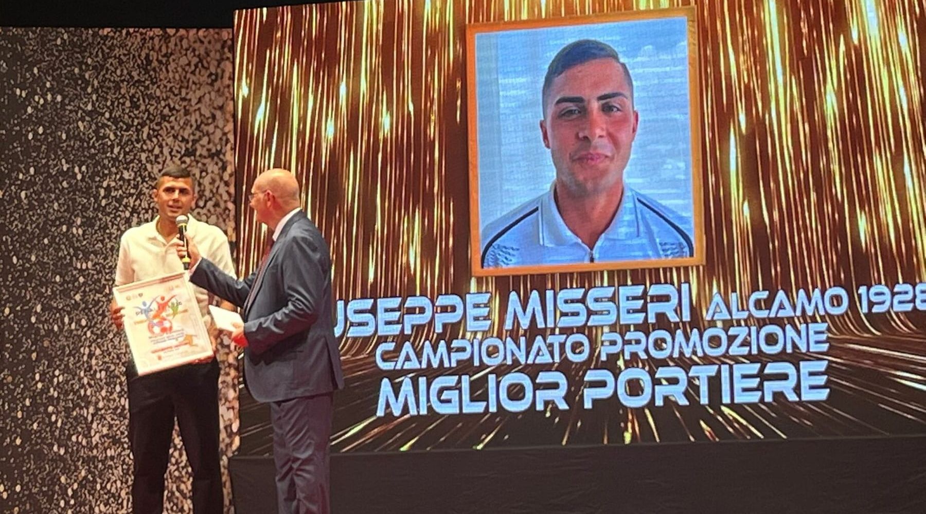 Festa Alcamo 1928: Misseri è il miglior portiere della Promozione, ora lo stage giovani