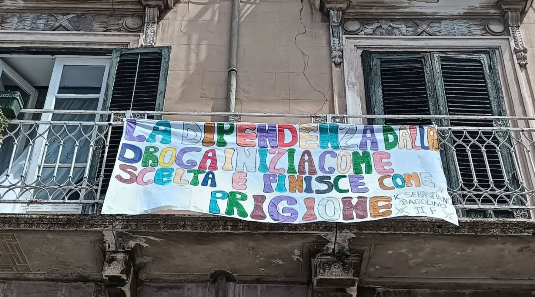 “Uno striscione contro la droga”, attività di sensibilizzazione dell’ASP e del SerD di Alcamo (Interviste)