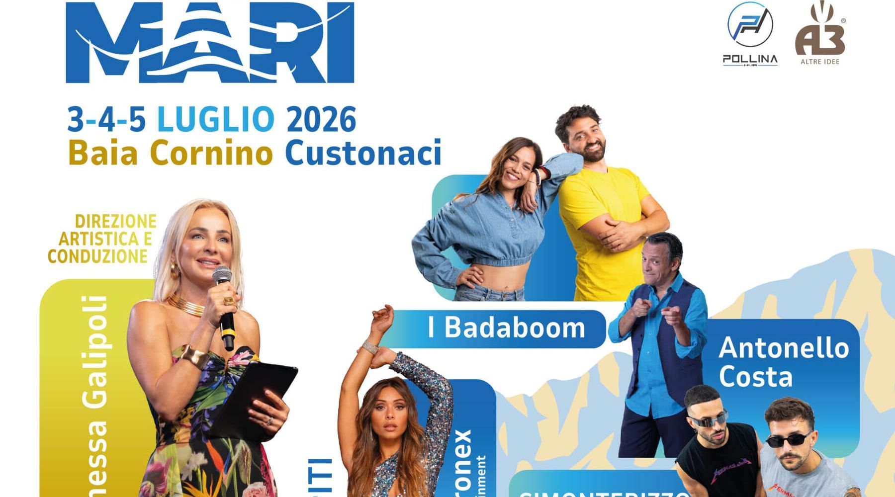 Baia Cornino. La quarta edizione de “La Festa dei Mari” dal 3 al 5 luglio